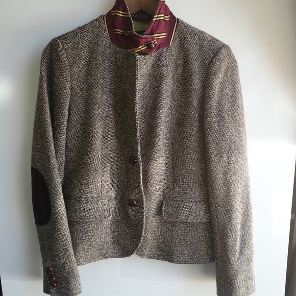 J. Crew Jackets & Blazers - J. Crew Wool Herringbone Blazer Made in Ireland